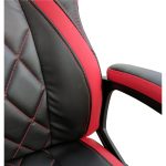 scaun birou B105 negru rosu (2)