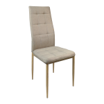 Scaun de bucatarie Zen D22 maro textil cu picioare imitatie lemn/Promotii scaune.ro